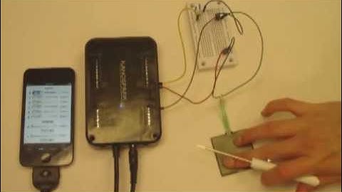 Nanospark Demo: Force Sensing Resistor