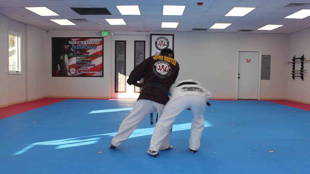 Hapkido Orange Belt One Step Sparring 1 YouTube