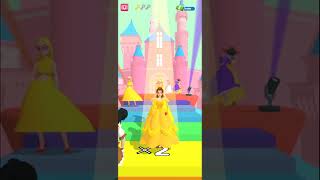 Princess runner 3d - princess games - fashion - make up - walking - royal girls- subway run #shorts screenshot 3