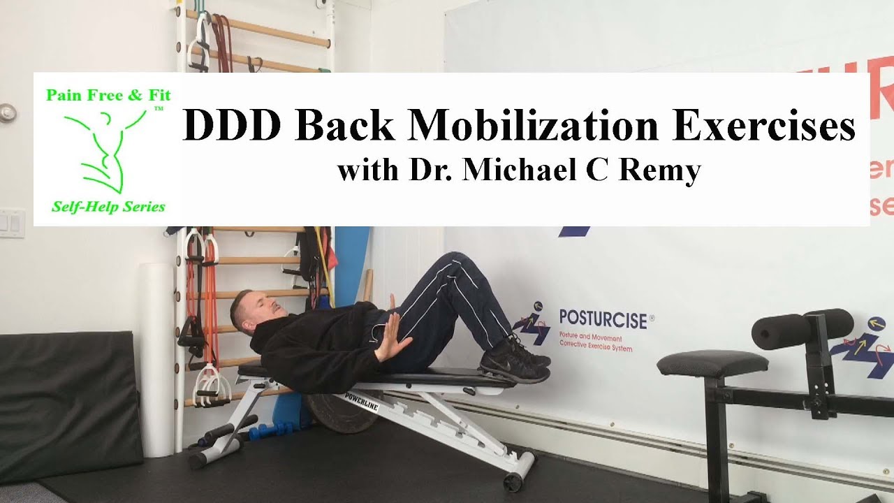 Degenerative Disc Disease Back Mobilization Exercise - YouTube