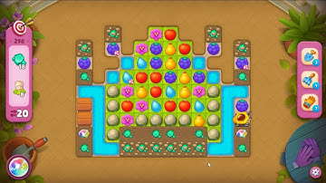 Gardenscapes Challenge level 298 Gameplay #Bubunka