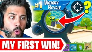 MY FIRST FORTNITE SOLO WIN?!