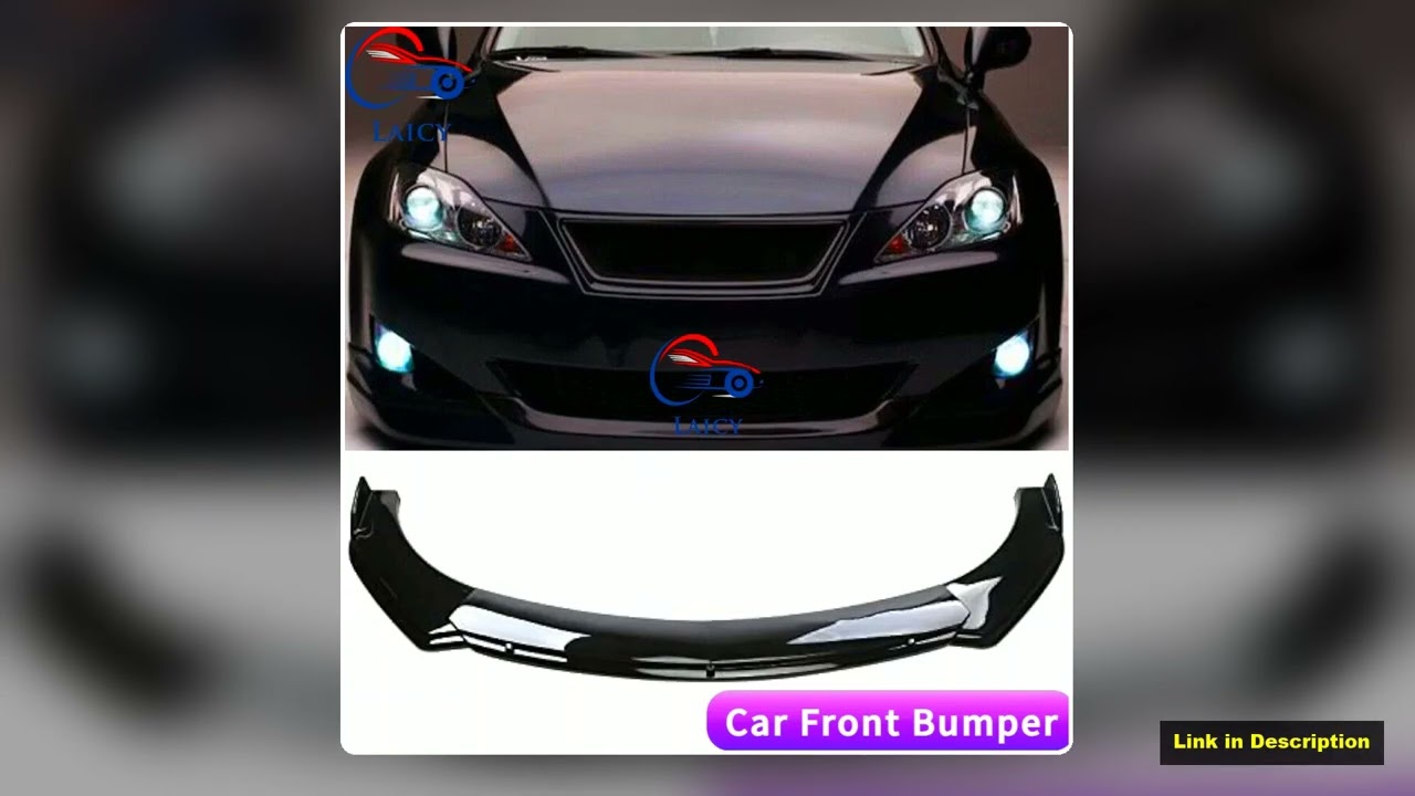 LAICY For 20062008 IS250 IS350 Car Front Body Bumper Spolier Lip Chin Diffuser Splitter Air Dam