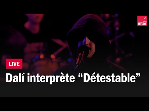 Dalí interprète "Détestable" en live au studio 104