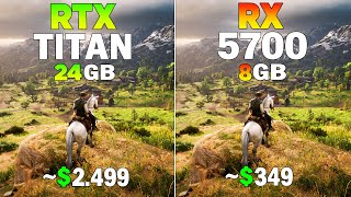 RTX TİTAN vs RX 5700 - Test in 8 Games