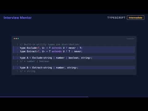 TypeScript Distributive Conditional Types Explained