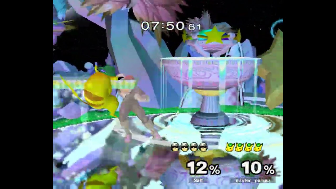 [ass] 172 - Melee Singles WQF — Salt ⟮Falcon⟯ vs mister_person ⟮Pikachu⟯