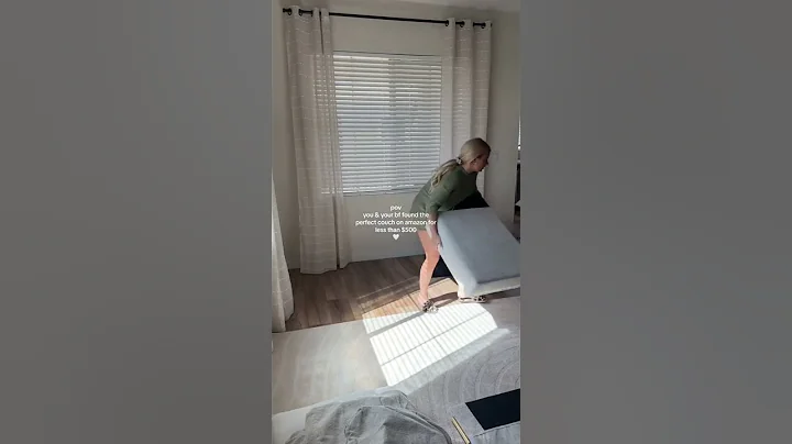 Building a $299 amazon couch 🤍 #shorts