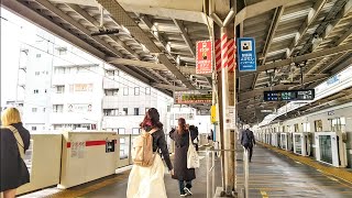 《乗り換え》中目黒駅、メトロ日比谷線から東急東横線(渋谷方面)へ。 Nakameguro