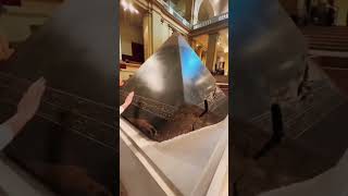 ⛰ Pyramidion of Amenemhat III Black Pyramid at Dahshur in Egypt