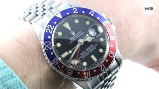 vintage gmt master pepsi