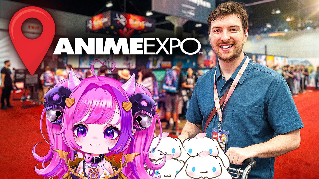 Connor Took Me Shopping at Anime Expo!