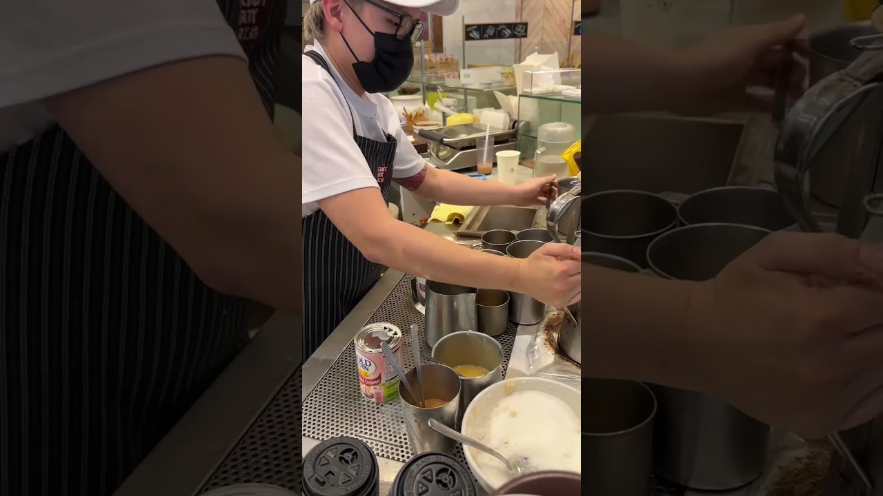 Toast Box Tea ☕️| Singapore famous Toast Box Tea | Must try in Singapore 🇸🇬 