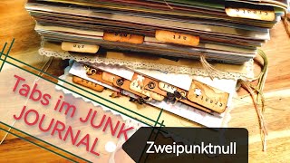 süsse Tabs 2.0 fürs JUNK JOURNAL mit Anhängerli uf schwizerdütsch schweizer deutsch swiss german