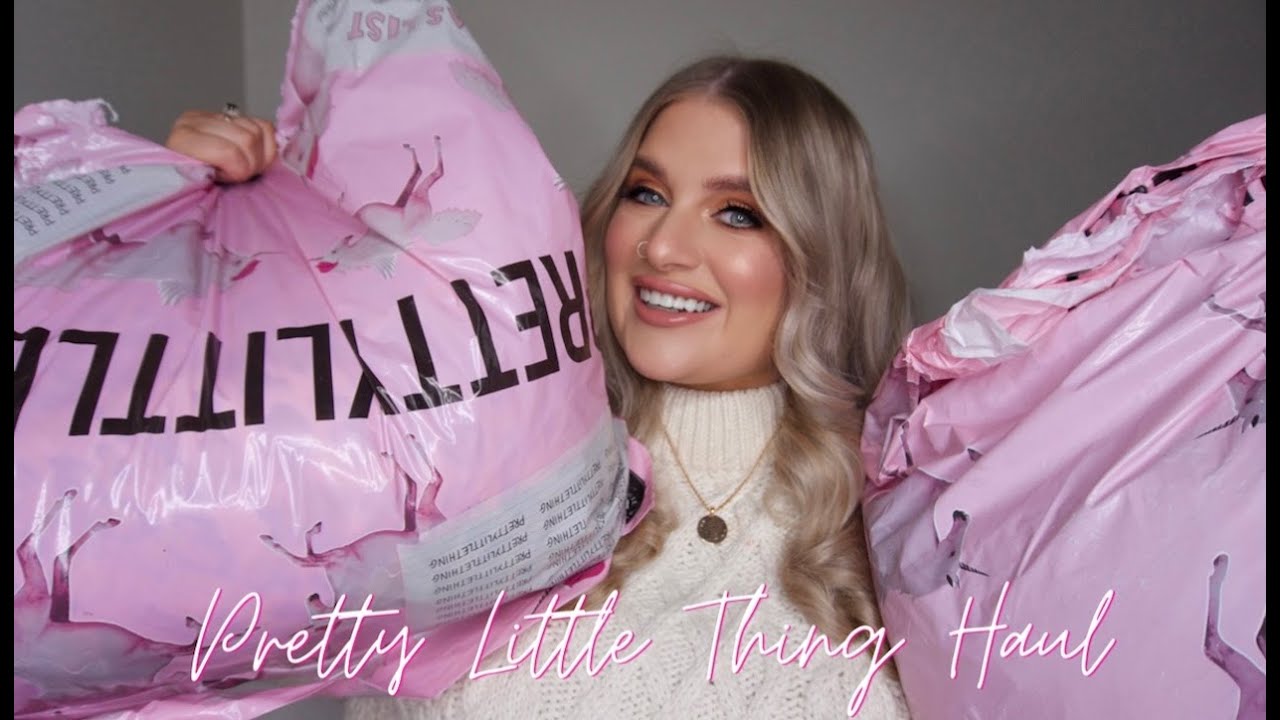 PRETTY LITTLE THING HAUL INC. PLUS SIZE JANUARY 2021 PR GIFT