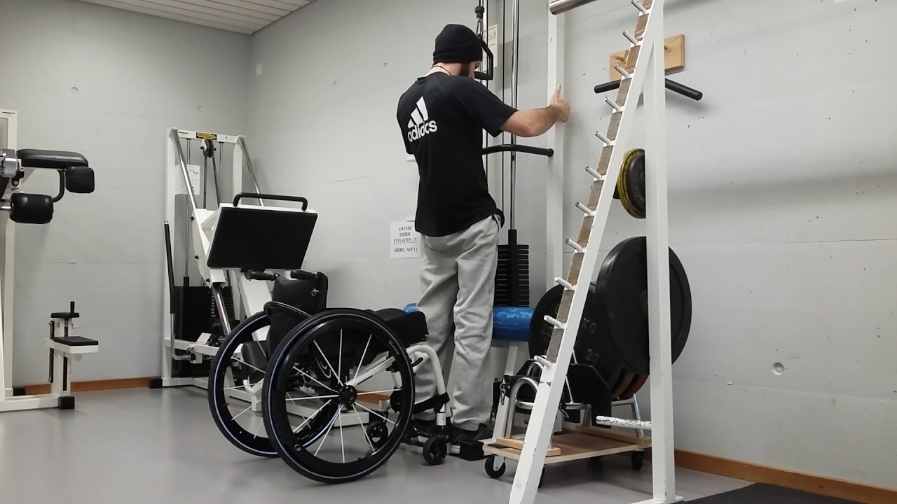 Paraplegic Workout a la limit YouTube