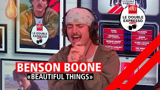 Benson Boone interprète "Beautiful Things" dans Le Double Expresso RTL2 (22/03/24)