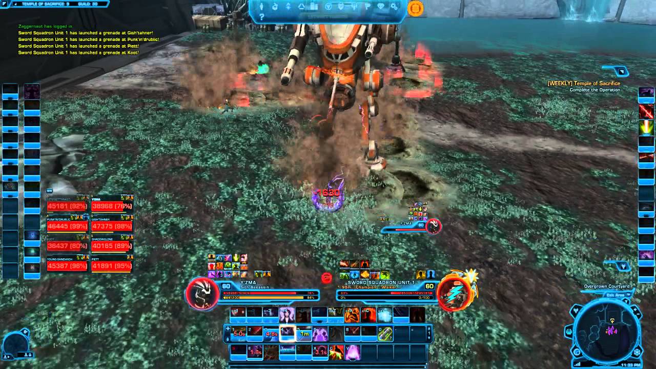 Temple of Sacrifice: Sword Squadron - Story