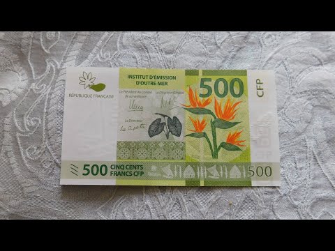 French Pacific Territories 500 Franc Banknote!