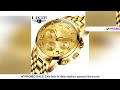 LIGE Mens Watches Top Brand Luxury Fashion Quartz Gold Watch Men's Business Stainless Steel Waterpro