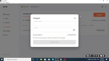 video guide on how to delegate to the Nym mixnode @Nymtech #crypto #web3