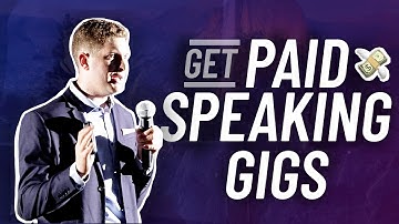 How I Booked my First Paid Speaking Gig for $12,500 and How to Get Paid Speaking Gigs