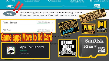 How To Move Game Apps To SD Card For All Oppo Users !!|| Apk To Sd Card Step By Step