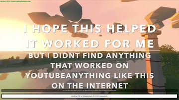 UNTURNED HOW TO STOP FREEZE WHEN JOINING SERVER FIX