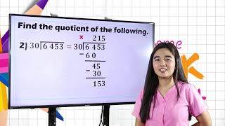 Grade 4 Dividing 3 to 4 Digit Numbers by 1 to 2 Digit Number Without and Without Remainder