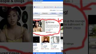 YouTube should bring back that front page feature. How so much has changed in 18 years 😅 #firstvlog