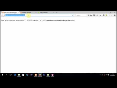 Php Tutorial for Beginners -8- Html Inside Echo