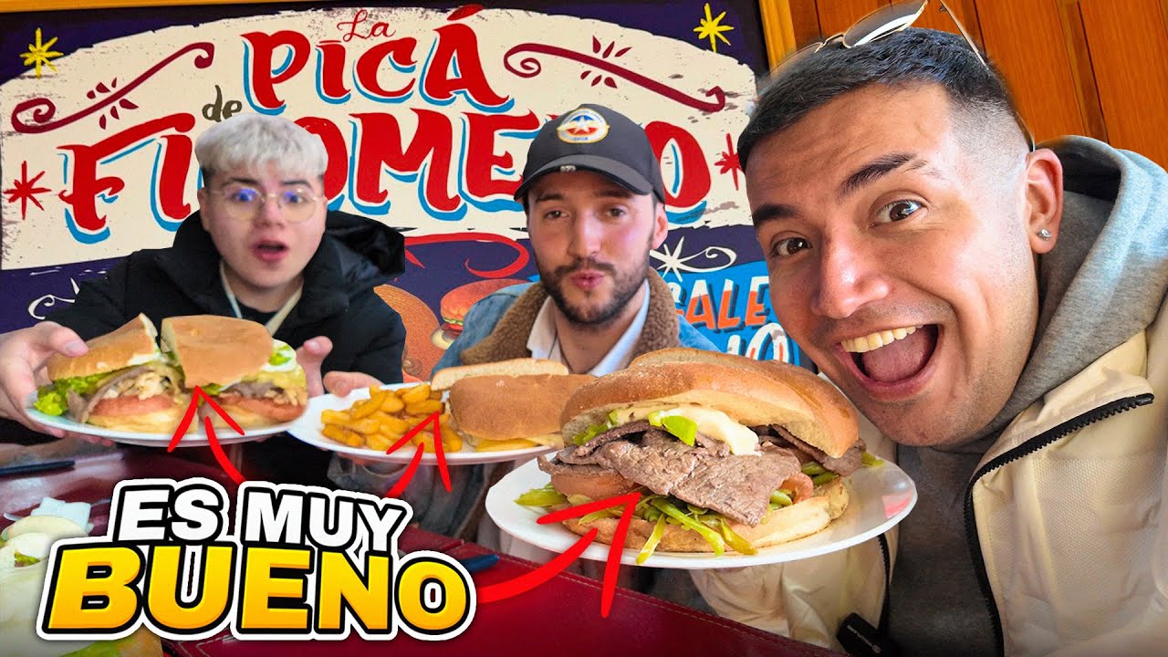 COMIENDO en la PICADA DEL HUASO FILOMENO