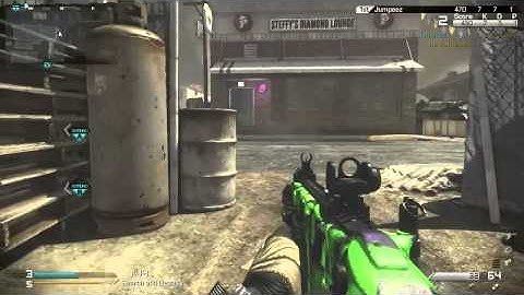 COD Ghosts : Gamebattles 3v3 92-0 Game 3 Loss Teammate freaks Out!