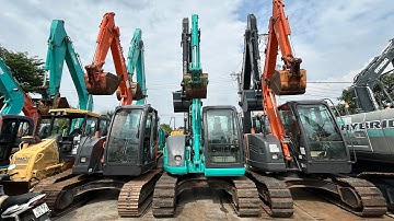 Tổng Hợp Và Báo Giá Máy Đào 03 Kobelco - Hitachi - Komatsu Đang Có sẵn Tại Bãi | Rin Rùa