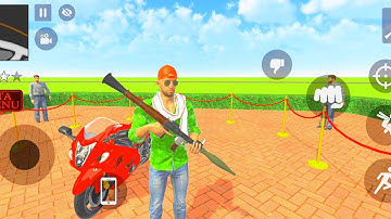 😱Ultimate Vehicle Collection in Indian Theft Auto Simulator Franklin Bike Power Android Part149✅🎮