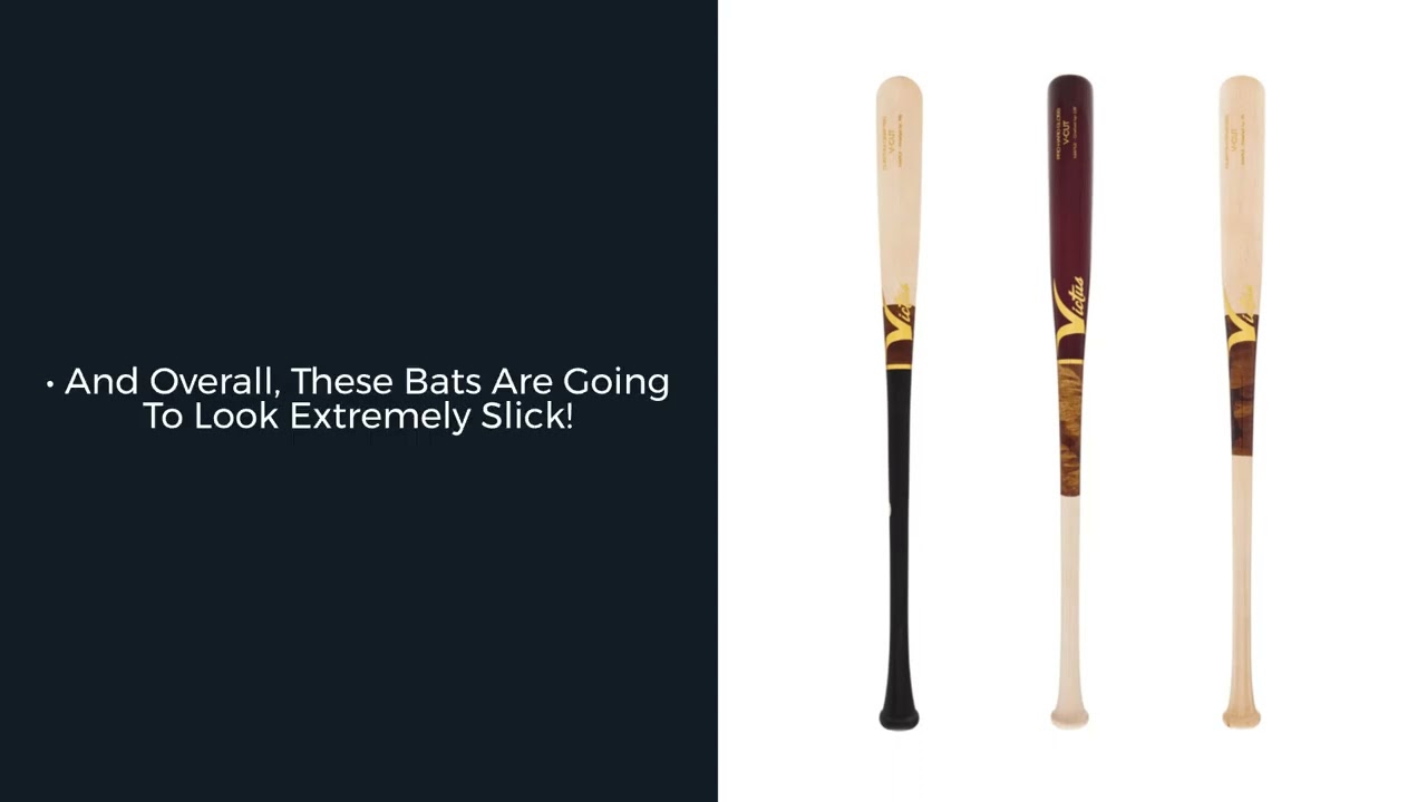 Victus V-Cut Hard Maple Wood Baseball Bat (VMPC-N/FT) | JustBats.com