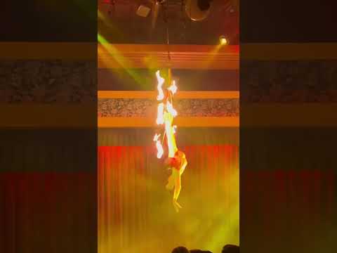 Fire aerial hoop