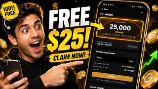 FREE $25 GOMINE Airdrop! 💰 How to Claim 25,000 GOMINE Tokens (Instant Withdrawal)