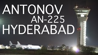 Antonov An-225 Mriya Landing At Hyderabad For The First Time Full Video