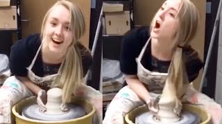 HER HAIR GOT STUCK! | FUNNY FAILS