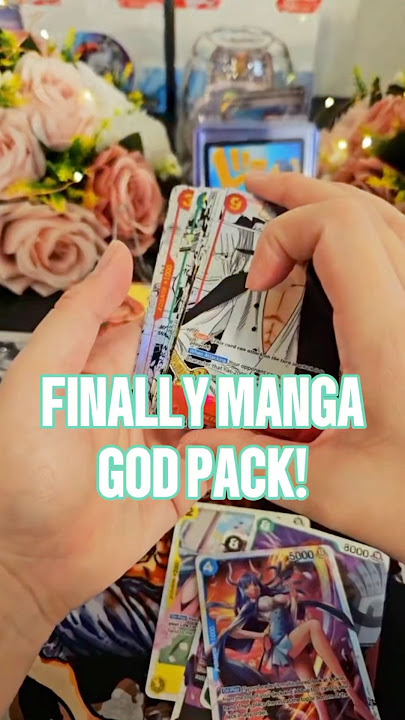 GOD PACK One Piece PRB The Best Finally!! #onepiece #anime #pokemon #pokemoncards #fyp #viralvideo