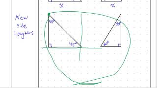 Algebra 2 notes 9-2 Special Right Triangles & Coordinates