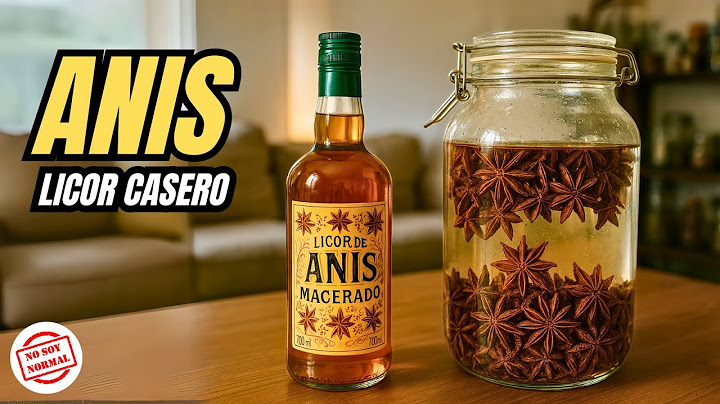 Como hacer VERDADERO licor de anis casero