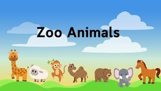 Zoo Animals | Learning for kids | Meet the Amazing Animals!