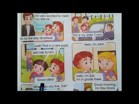 Back To School ترجمة انكليزي الصف الثالث الابتدائي الوحدة الأولى