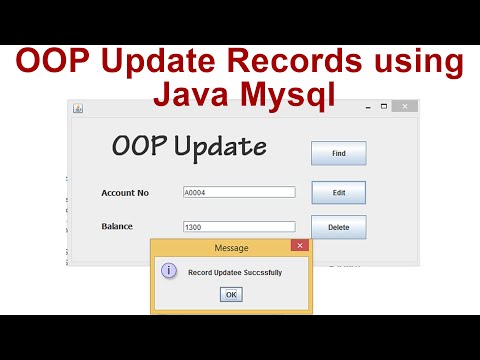OOP Edit Records