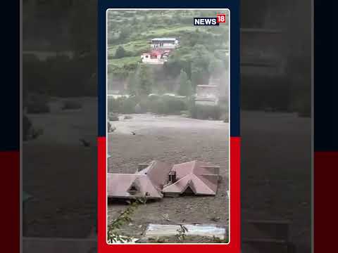 #WATCH | Mudslide Devastates Dharali near Harsil | #uttarakhand |