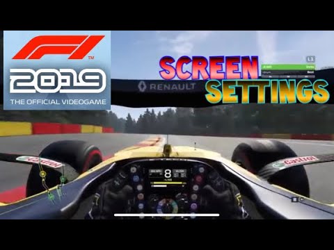 f1 2019 pc screen setup f1 2019 pc screen setup