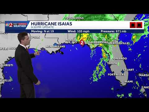 Hurricane Isaias makes landfall near Destin
