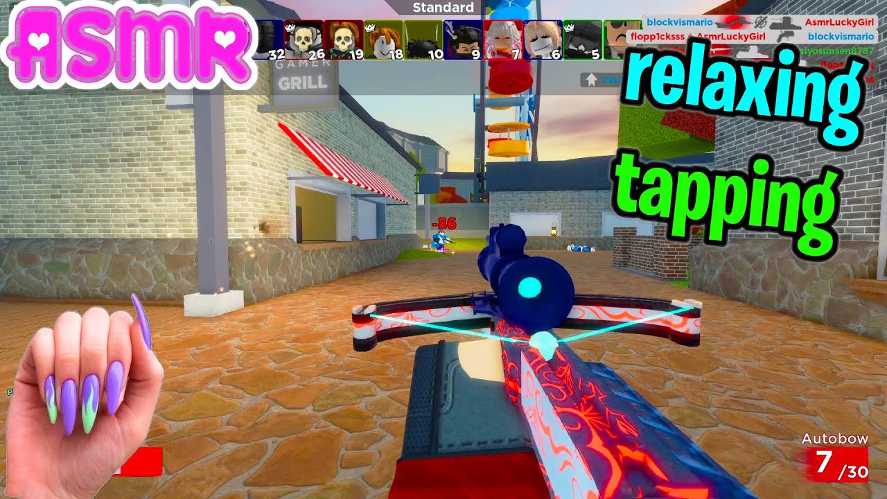 ASMR Roblox 🍀 Arsenal Relaxing Tapping Sounds No Talking 💤